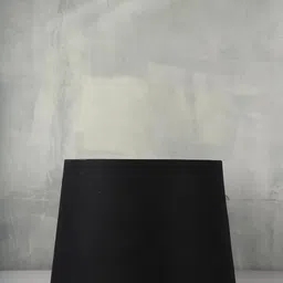 Grated Ginger Black Solid Bedside Standard Table Lamp Shade-16