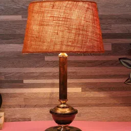 foziq Copper-Toned Solid Contemporary Table Lamps-21