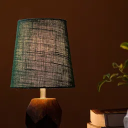 Pinecraft INTERNATIONAL Brown Ema Table Lamp with Shade image 2
