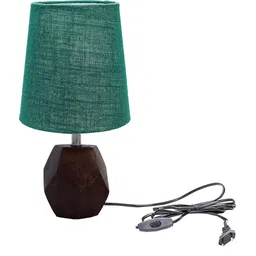 Pinecraft INTERNATIONAL Brown Ema Table Lamp with Shade image 3