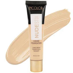 INCOLOR Nudestix Long Wearing & Weightless Liquid Foundation -ShadeNo-1W-19