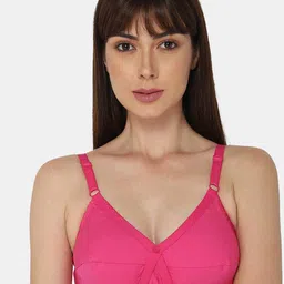 NAIDU HALL Full Coverage Non Padded Pure Cotton Bra with All Day Comfort-7