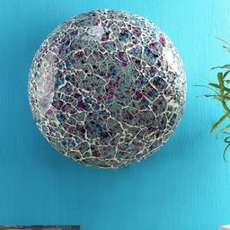 Devansh Mosaic Blue Color Flush Mounted Contemporary Wall Lamp-39