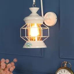 MFD HOME FURNISHING White Wall Lamp-image-81