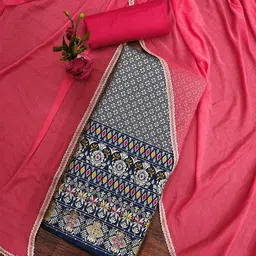 SHADOW & SAINING Ethnic Motifs Unstitched Dress Material-image-20