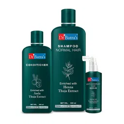 Dr. Batras Anti Dandruff Hair Serum 125ml + Conditioner 200ml & Normal Hair Shampoo 500ml-43