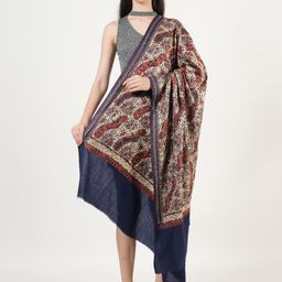 MUFFLY Embroidered Pure Woollen Shawl-image-69