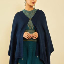 Soch Abstract Woven Design Acrylic Shawl-picture-27