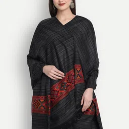 Zamour Women Himalayan Kullu Woven Design Shawl-picture-21