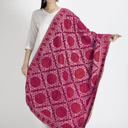 Moda Chales Women Ethnic Printed Pure Velvet Shawl-picture-46