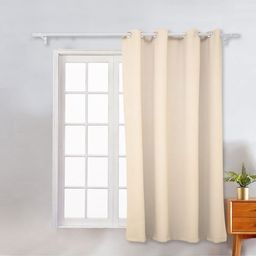 THE CONVERSION Cream-Coloured Room Darkening Window Curtain-image-26