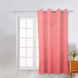 THE CONVERSION Pink Room Darkening Window Curtain-21