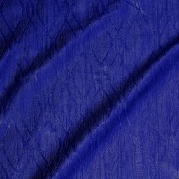 Cortina Set of 2 Blue Embossed Abstract Print Polyester Window Curtains image 4