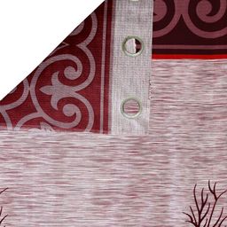 Cortina Set of 2 Abstract Printed Door Curtains image 3
