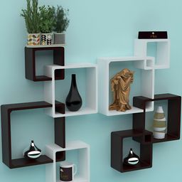 Wooden Twist Black & White MDF-picture-21
