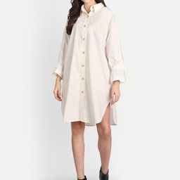 Jilmil Loose Fit Shirt Dress-image-79