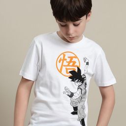 Kids Ville Boys Dragon Ball Z Pure Cotton T-Shirt-image-40