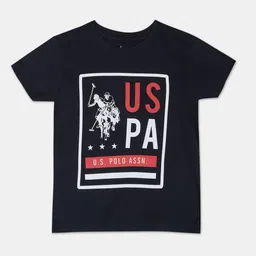 U.S. Polo Assn. Kids Boys Printed Cotton T-shirt-image-28