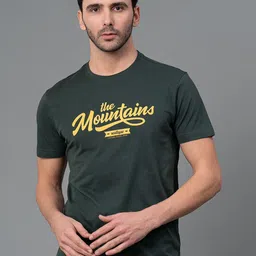 Red Tape Men Graphic Print Pure Cotton Round Neck Half Sleeve T-Shirt-image-91