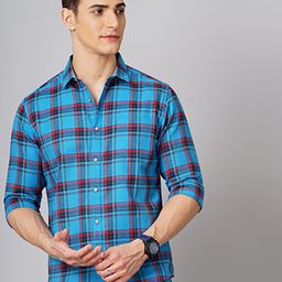HARDSODA Buffalo Checked Twill Weave Casual Shirt-image-95