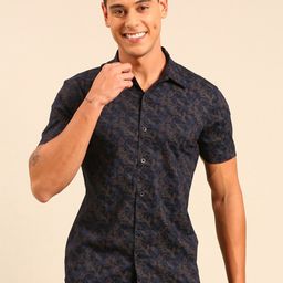 Joven Floral Printed Cotton Regular Spread Collar Regular Fit  Casual Shirt-image-15