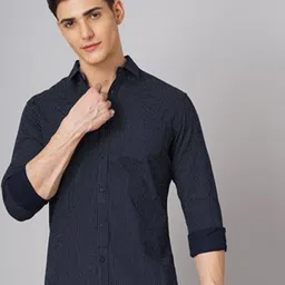 HARDSODA Micro Ditsy Printed Cotton Casual Shirt-image-76