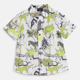 Chicco Boys Conversational Printed Comfort Casual Shirt-image-91