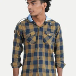 BAESD Boys Opaque Checked Casual Shirt-40
