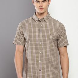Tommy Hilfiger Gingham Checks Checked Button-Down Collar Cotton Casual Shirt-image-46