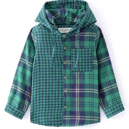 ARIAS By LARA DUTTA Boys Tartan Checks Opaque Checked Casual Shirt-image-32