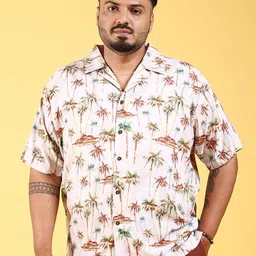 HARDSODA Conversational Printed Regular Fit Opaque Casual Shirt-picture-36