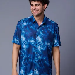 GO DEVIL Abstract Printed Casual Regular Fit Shirt-image-24