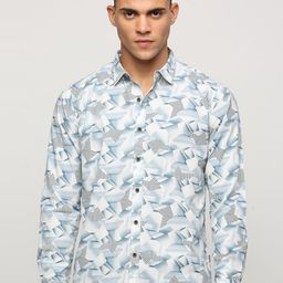 Pepe Jeans Abstract Printed Cotton Casual Shirt-image-7