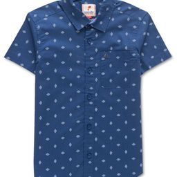 JusCubs Boys Navy Blue Premium Opaque Printed Casual Shirt-image-78