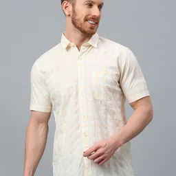 Klub Fox Men Slim Fit Opaque Printed Casual Shirt-picture-37