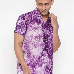 JAVINISHKA Unisex Classic Slim Fit Abstract Printed Casual Shirt-image-86