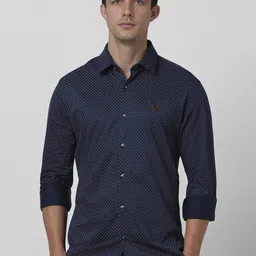 Van Heusen Sport Men Slim Fit Geometric Printed Cotton Casual Shirt-image-8