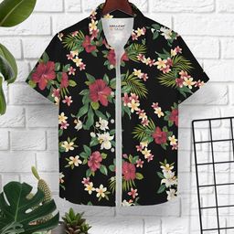 HELLCAT Boys Floral Opaque Printed Casual Shirt-image-35