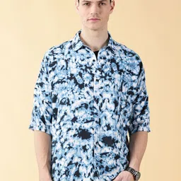 VALEN CLUB Men Comfort Floral Opaque Printed Casual Shirt-picture-9