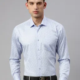 ZEDD Printed Regular Fit Cotton Formal Shirt-image-58