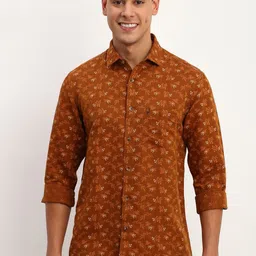 Allen Solly Men Floral Printed Slim Fit Casual Shirt-image-10