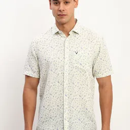 Allen Solly Men Floral Printed Slim Fit Casual Shirt-image-82