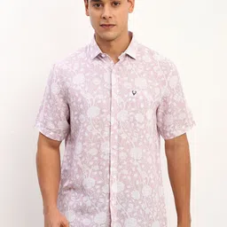 Allen Solly Men Floral Printed Slim Fit Casual Shirt-10