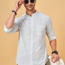 BYFORD by Pantaloons Slim Fit Floral Printed Cotton Casual Shirt-picture-18