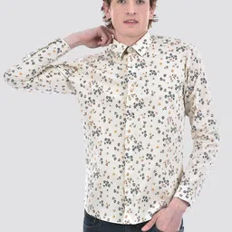Numero Uno Slim Fit Floral Opaque Printed Casual Shirt-image-69