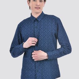 Numero Uno Slim Fit Floral Opaque Printed Cotton Casual Shirt-image-76