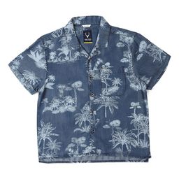 Allen Solly Junior Boys Floral Opaque Printed Casual Shirt-picture-21