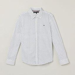 Tommy Hilfiger Boys Opaque Printed Casual Shirt-image-91