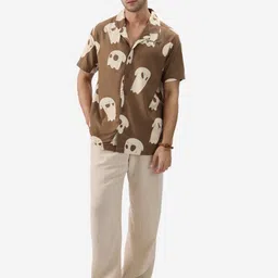 The Souled Store Men Opaque Printed Casual Shirt-picture-30