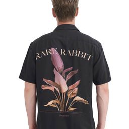 RARE RABBIT Men Comfort Cuban Collar Graphic Printed Cotton Casual Shirt-picture-6